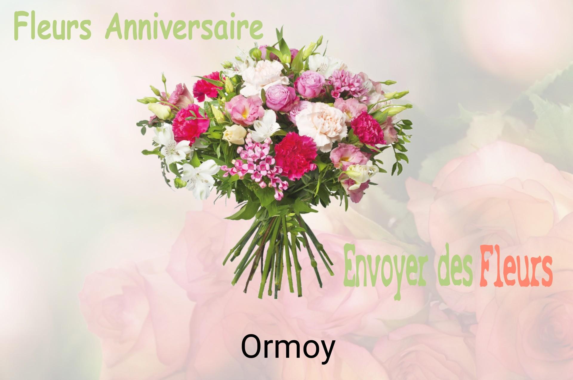 Bouquet de fleurs d’anniversaire livré à Ormoy
